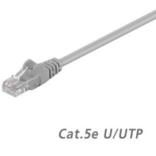 68611 ΚΑΛΩΔΙΟ Patch Cat.5e U/UTP Grey 0.25m
