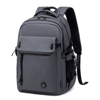 ARCTIC HUNTER τσάντα πλάτης B00531 με θήκη laptop 15.6", 25L, γκρι
