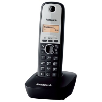 Panasonic KX-TG1611 Ασύρματο Τηλέφωνο Ασημί